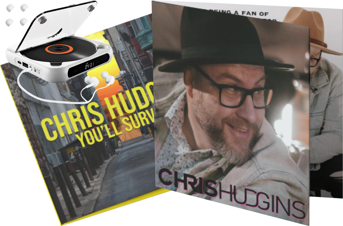 2 CD Pack - 'Chris Hudgins' & 'You'll Survive'